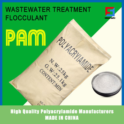 Pengolahan Air Kimia PAM Serbuk Putih 9003-05-8 Polimer