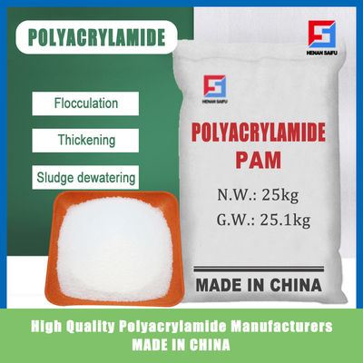 Polyacrylamide Flocculant PAM Chemical Untuk Penambangan Limbah Anionik Sludge Dewatering