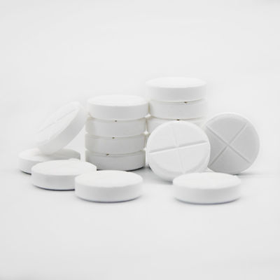Disinfektan C3N3O3Cl3 TCCA 90 Tablet Klorin Untuk Kolam Mendayung