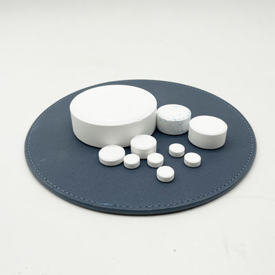 200g Tablet Disinfeksi Asam Trichloroisocyanuric Bahan Kimia Pemurnian Kolam Renang